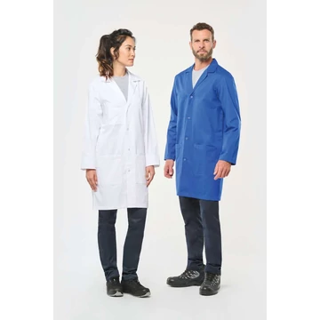 DESIGNED TO WORK  100% pamut unisex mosható köpeny