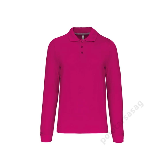 KARIBAN men's long - sleeved polo shirt