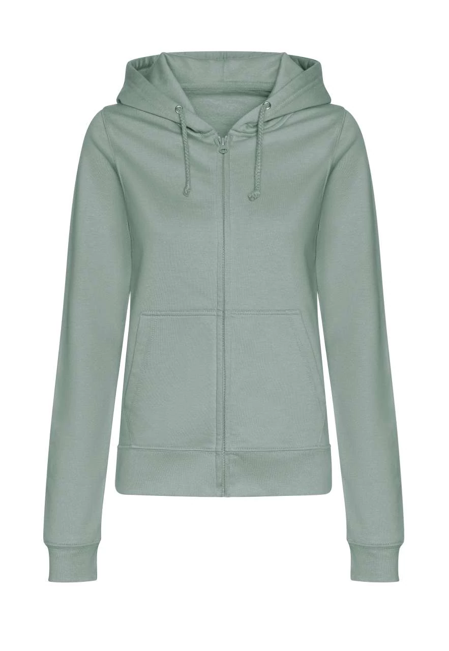 JUST HOODS AWJH050F women's college zoodie