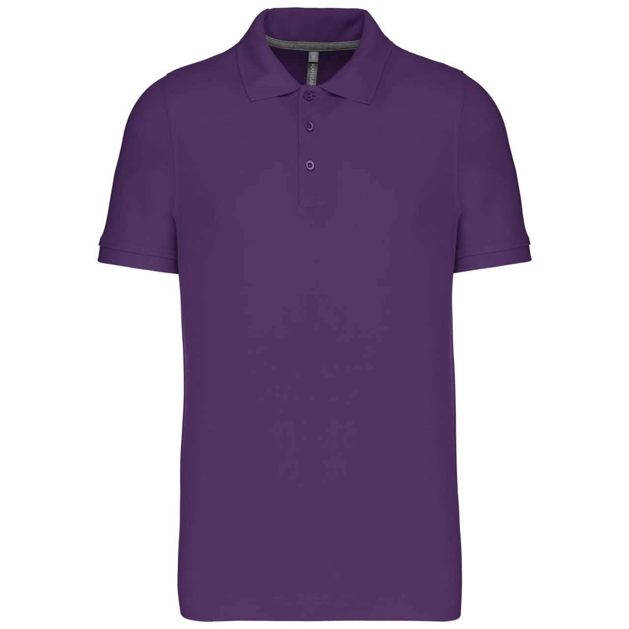 KARIBAN MEN'S SHORT-SLEEVED POLO SHIRT